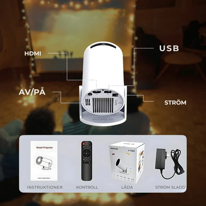 Pixer - 4K Miniprojektor