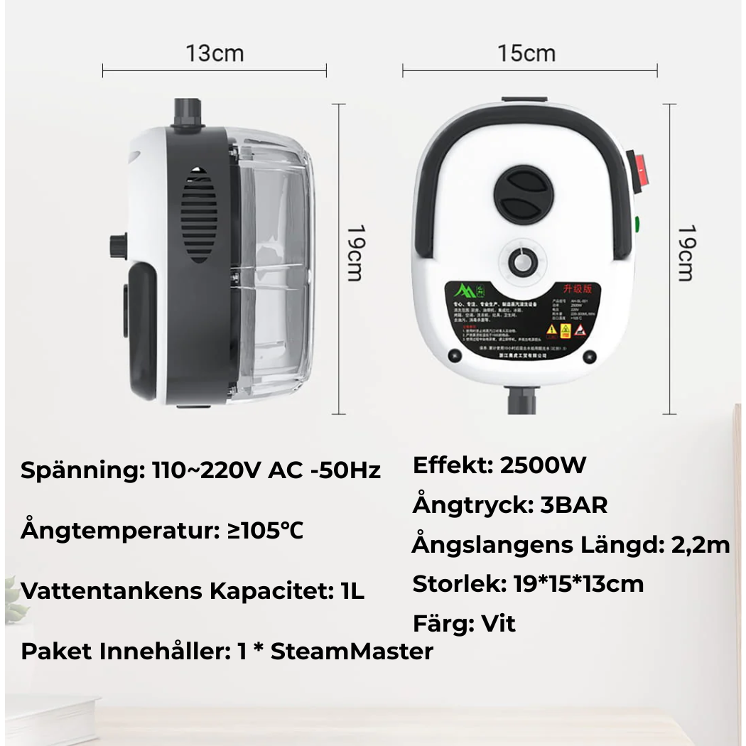 SteamMaster – Rengör Som Ett Proffs