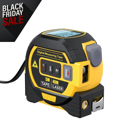 InfralaserTape - 3-i-1 Infrarött Lasermåttband