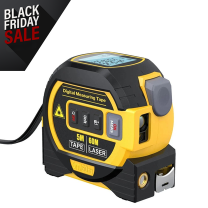 InfralaserTape - 3-i-1 Infrarött Lasermåttband