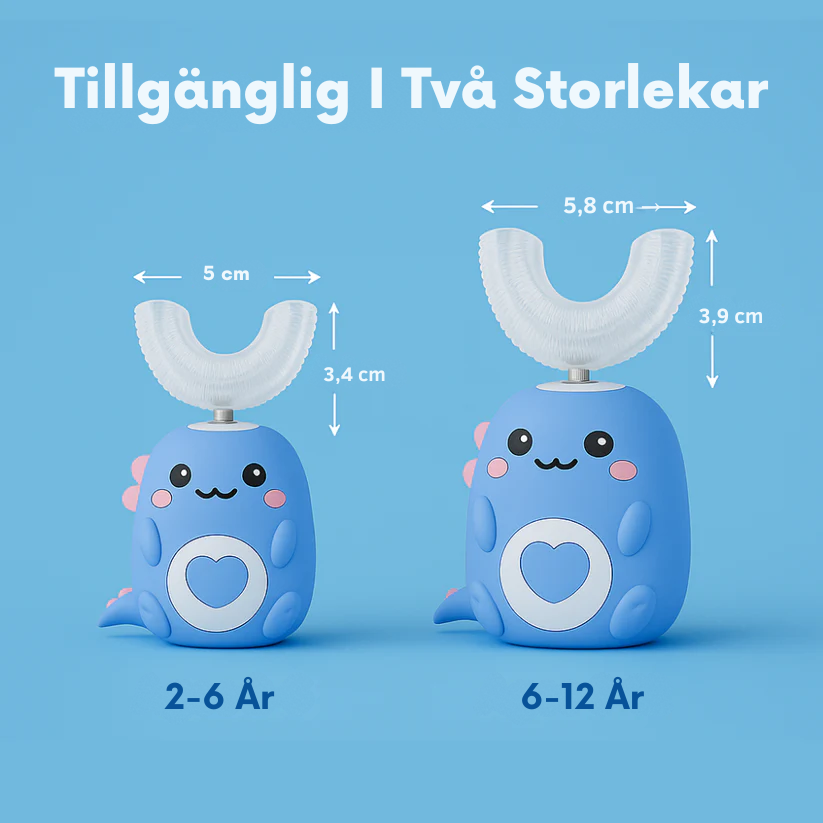 Toddla™ U-Formad Elektrisk Tandborste
