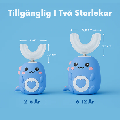 Toddla™ U-Formad Elektrisk Tandborste