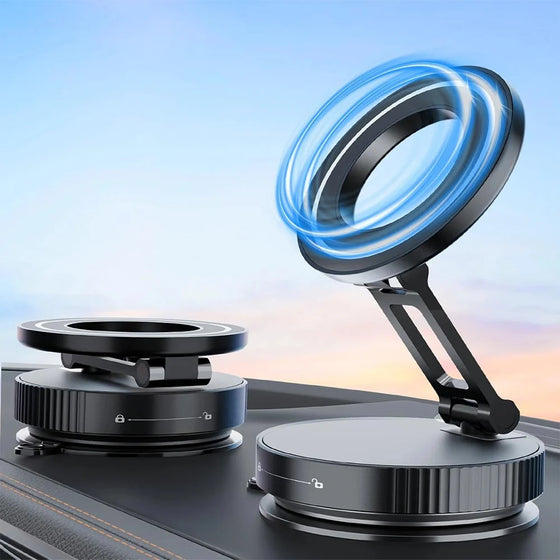 SmartGrip – Magnetisk Biltelefonhållare med 360° Sugkopp för MagSafe