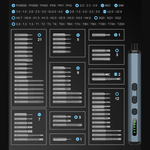 FixPro 68-i-1 – Elektrisk Skruvmejsel