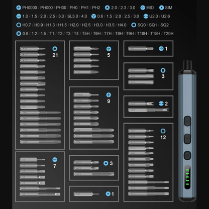 FixPro 68-i-1 – Elektrisk Skruvmejsel