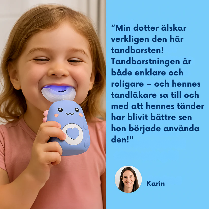 Toddla™ U-Formad Elektrisk Tandborste